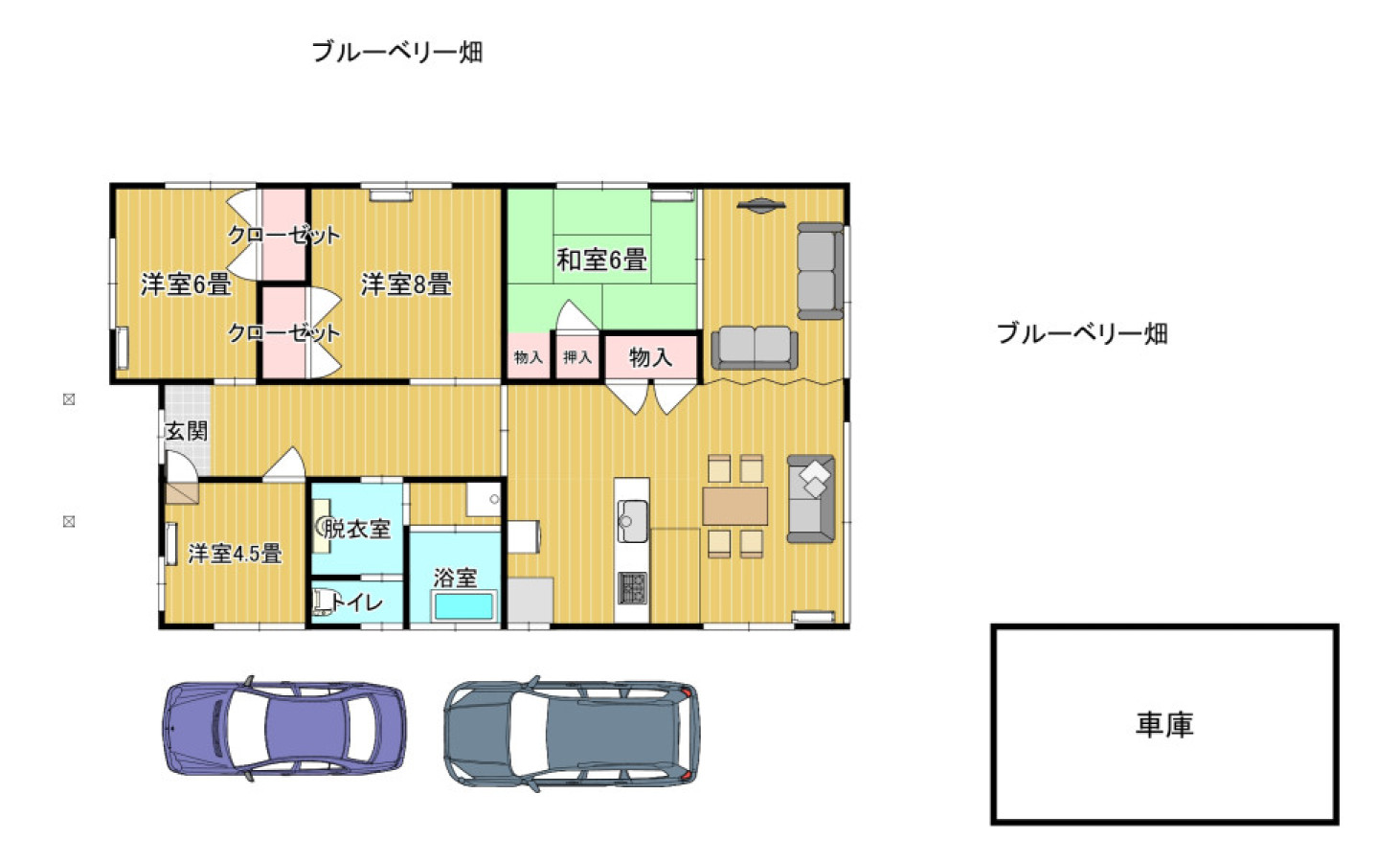 野々切町の中古物件（畑付き）