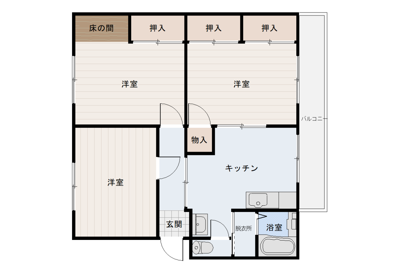  大正ハイツ 102号室