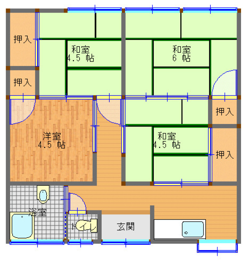 横枕住宅 3号室