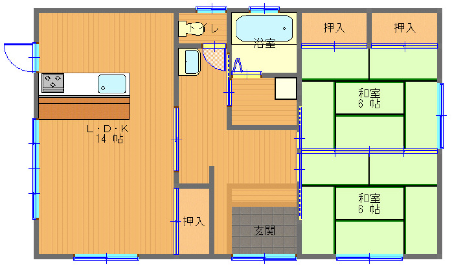 久保住宅 E号棟