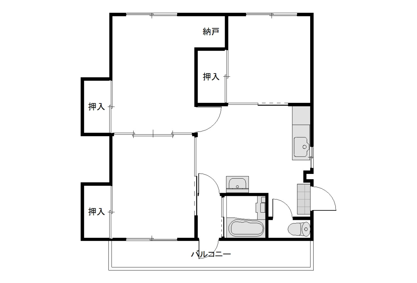 大正ハイツ 203号室